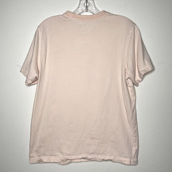 Nike Women's Medium The Nike Tee Swoosh Light Pink - Picture 4 of 6